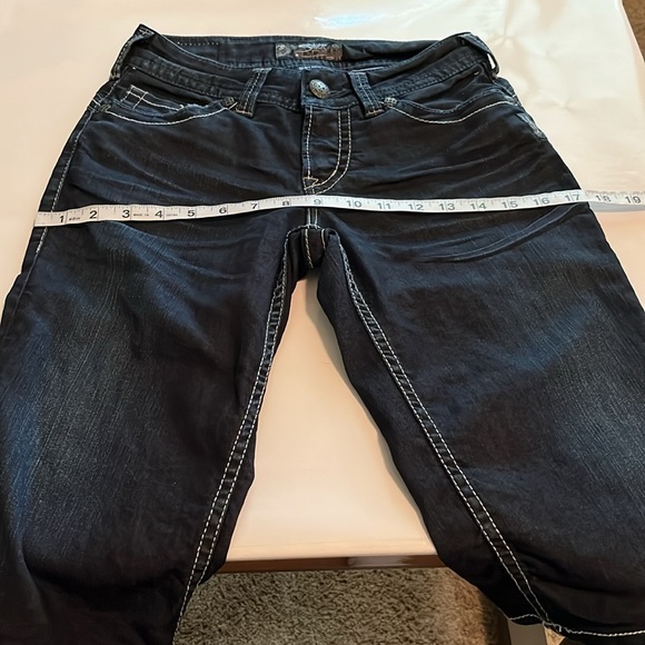 Silver Jeans Suki Rose Surplus Mid Rise Size 26 - Picture 5 of 16